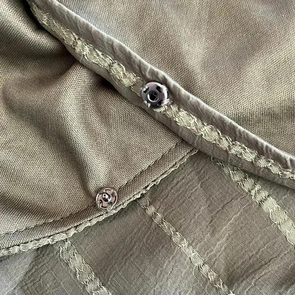 House of Harlow 1960 Cropped Long Sleeve Blouse - Picture 7 of 9